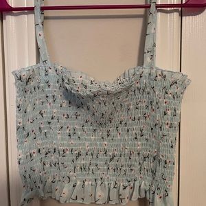 Flowers & Crop top